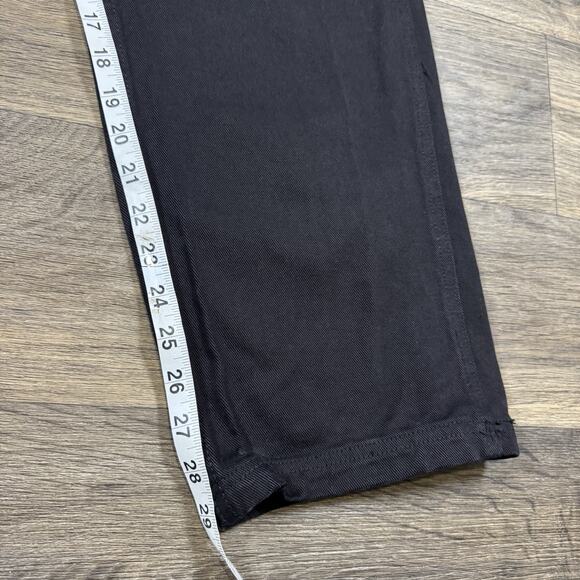 J Galt Jean Black Overall Size Small 100% Cotton Pockets - Picture 4 of 10